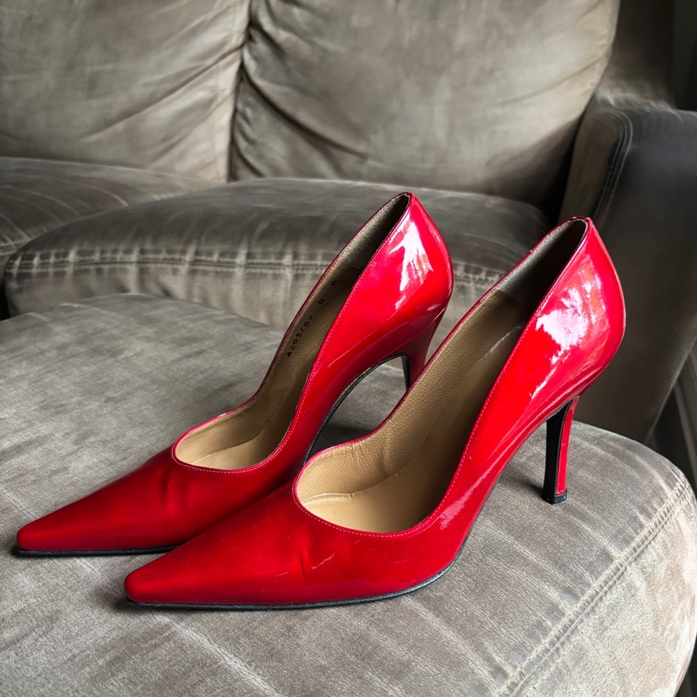 Stuart Weitzman Patent Leather Pumps
